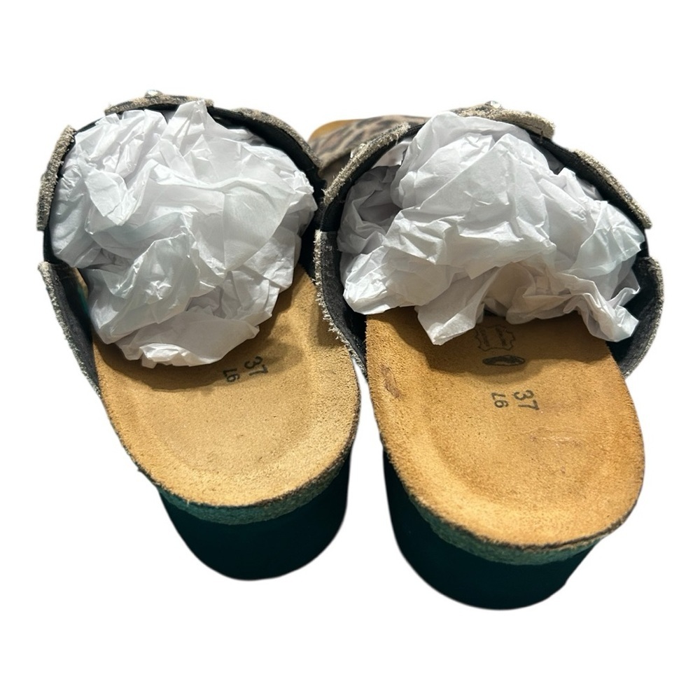 NAOT, Ashley, Leopard Print Women's Sandals - Picture 4 of 11